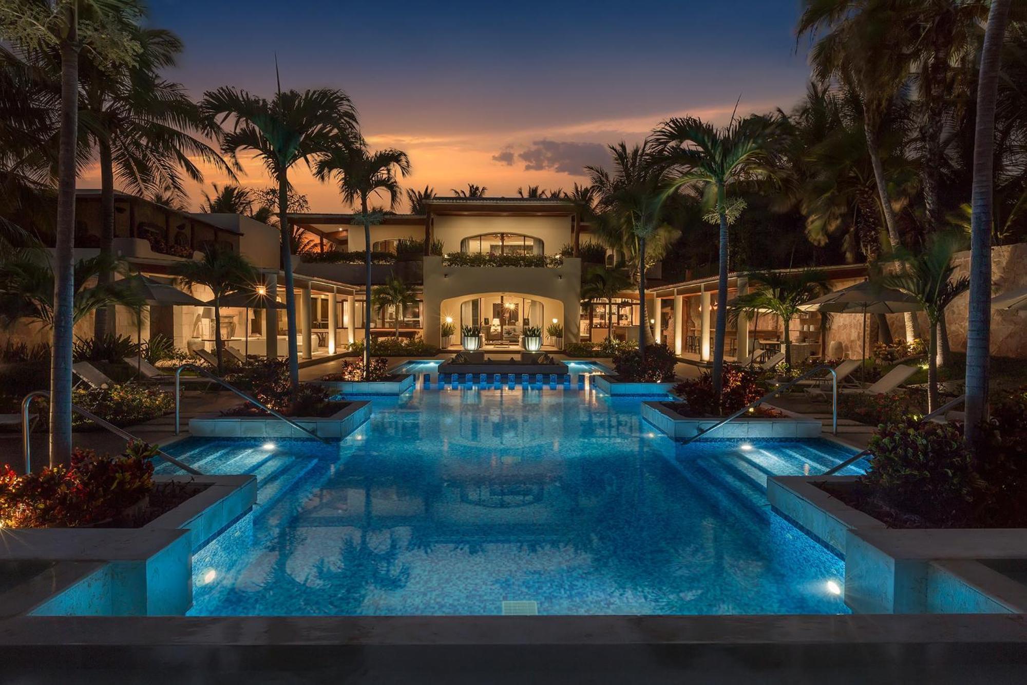 Azul Villa Casa Del Mar Puerto Morelos Exterior foto