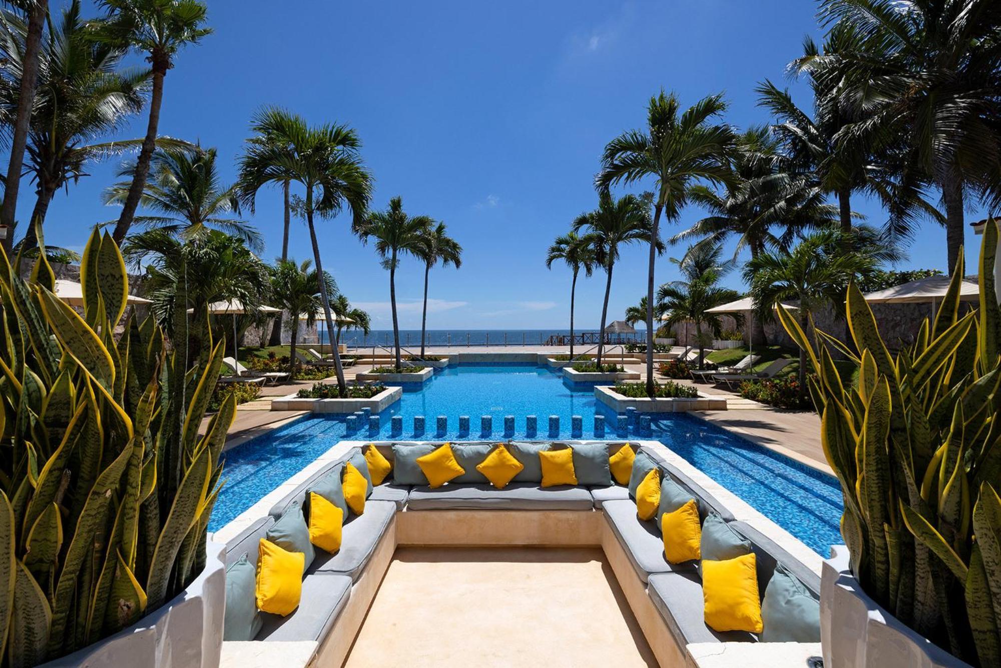 Azul Villa Casa Del Mar Puerto Morelos Exterior foto