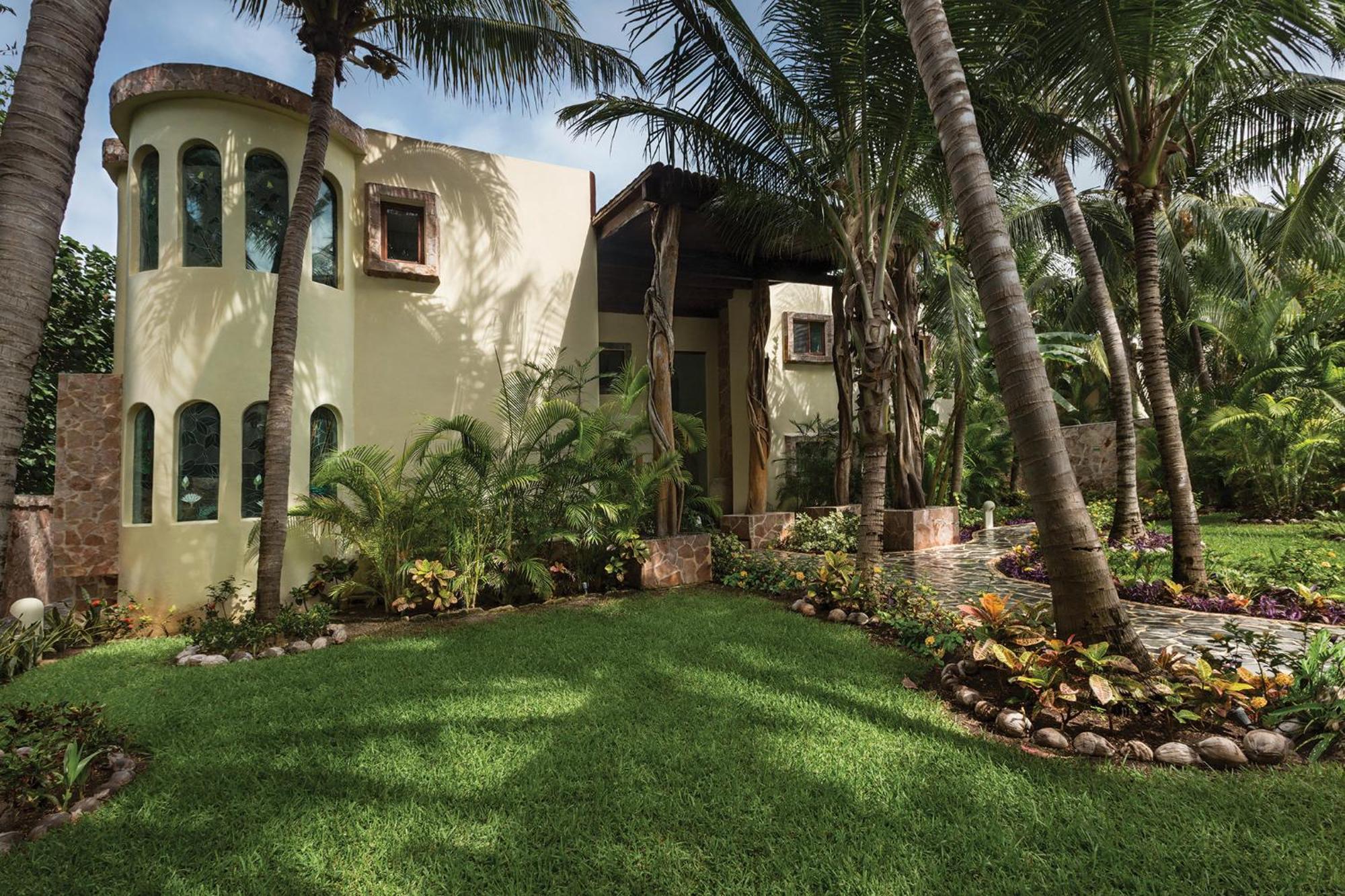 Azul Villa Casa Del Mar Puerto Morelos Exterior foto